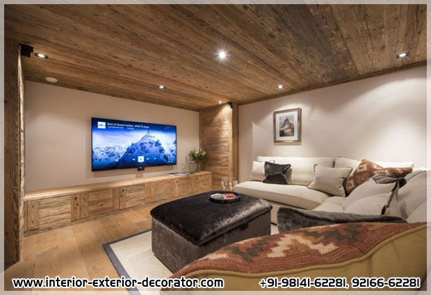 Home Theatre Interior Designers, Home Theatre Decoration Designs